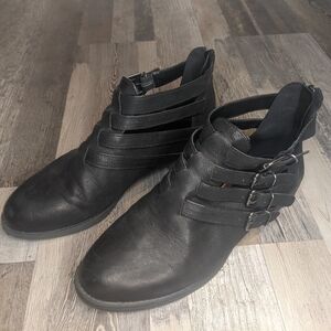 Bella Vita Women's Leather Heels, 9.5, Black